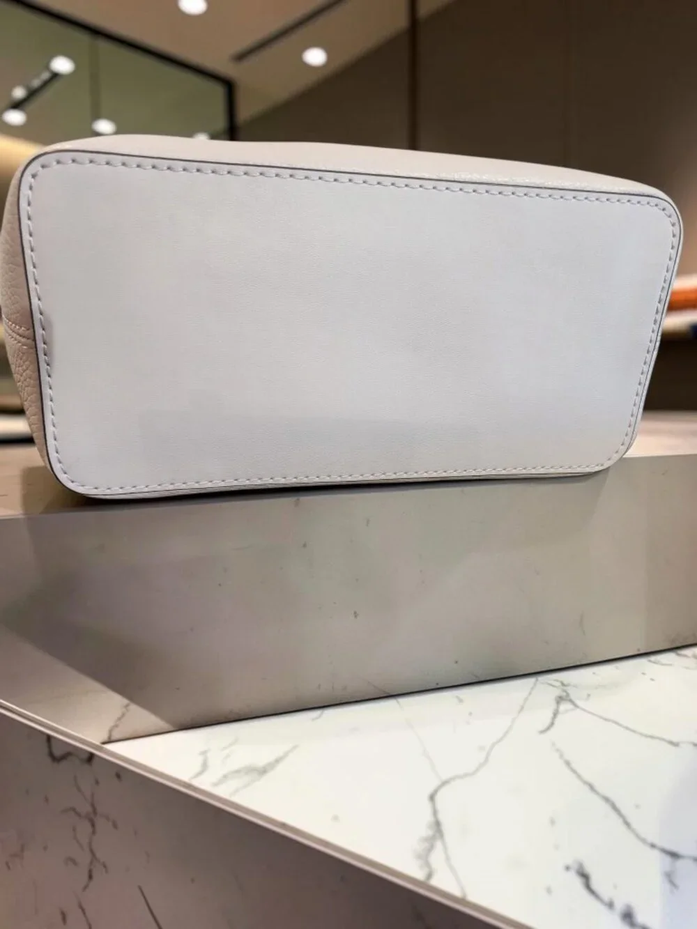 SOLD - Michael Kors Soft Lavender Pebbled Leather Tote